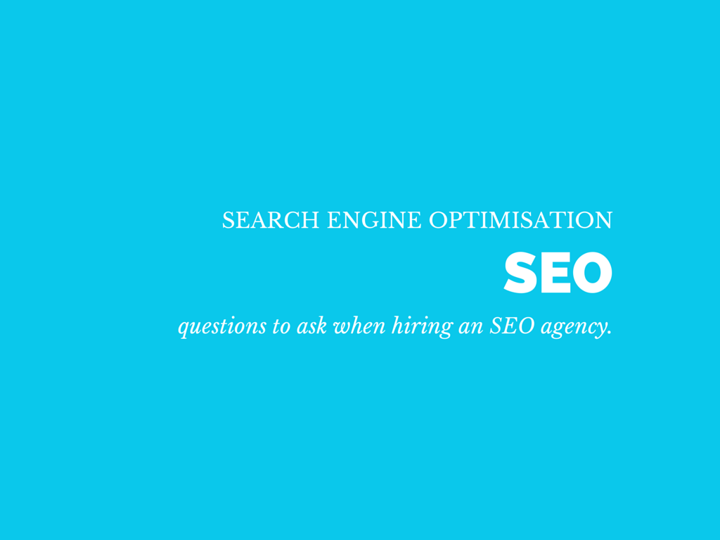 SEO Company - questions to ask